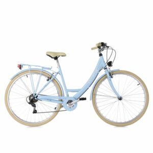 KS Cycling Damenfahrrad Cityrad 6-Gänge Toskana 28 Zoll hellblau