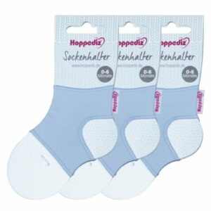 Hoppediz Sockenhalter Hop-Soxx 3-er Set blau