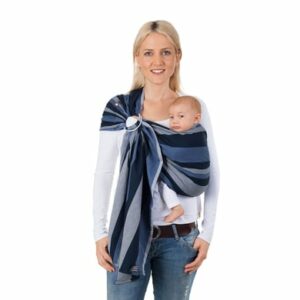 Hoppediz Babytragetuch gewebter Ring-Sling Montreal