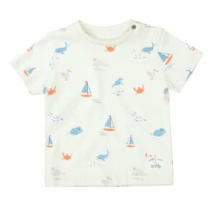 Staccato T-Shirt ocean gemustert