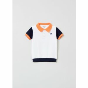 OVS Poloshirt kurzarm Off White