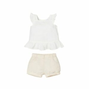 OVS 2-teiliges Set Bluse und Shorts Coconut Milk