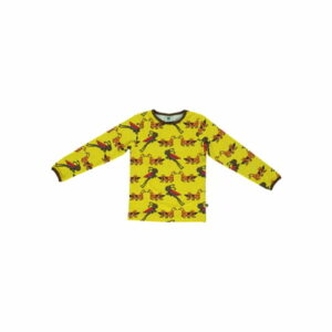 Smafolk Langarmshirt Heuschrecke yellow