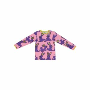 Smafolk Langarmshirt Bunny sea pink