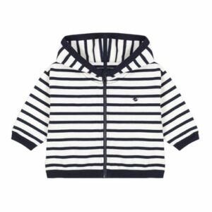 Petit Bateau Sweatjacke marshmallow smoking