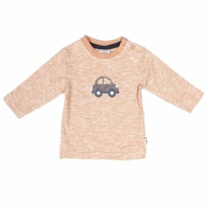 SALT AND PEPPER Langarmshirt Car caramel