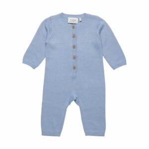 Fixoni Overall Bamboo Knit Blue Fog