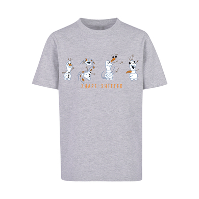 F4NT4STIC T-Shirt Disney Frozen 2 Olaf Shape-Shifter heather grey