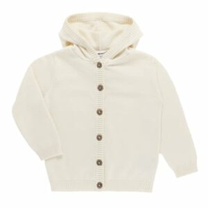 kindsgard Strickjacke mit Kapuze strikka creme