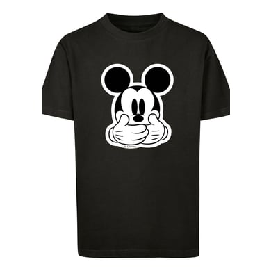 F4NT4STIC T-Shirt Disney Micky Maus Don’t Speak schwarz