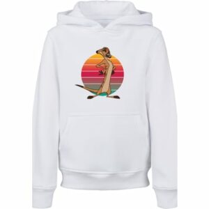 F4NT4STIC Hoodie Disney König der Löwen Timon Sunset weiß