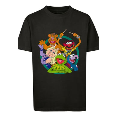 F4NT4STIC T-Shirt Disney Die Muppets Group Circle schwarz