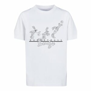 F4NT4STIC T-Shirt Looney Tunes Basketball Bugs weiß