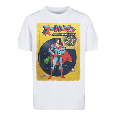 F4NT4STIC T-Shirt DC Comics Superman International Cover weiß