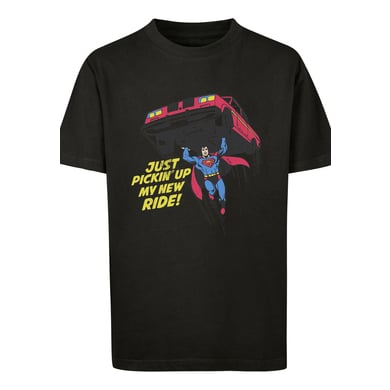 F4NT4STIC T-Shirt DC Comics Superman New Ride Superheld schwarz