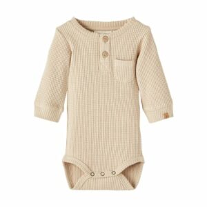 Lil'Atelier Langarmbody Nbmrolf Warm Sand