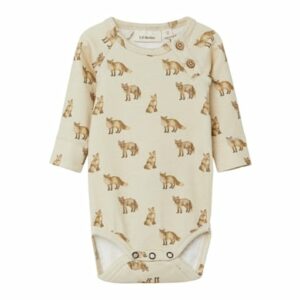 Lil'Atelier Langarmbody Nbmgeo Fog