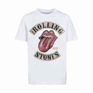 F4NT4STIC T-Shirt The Rolling Stones Rockband Tour '78 Black weiß