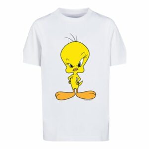 F4NT4STIC T-Shirt Looney Tunes Angry Tweety weiß