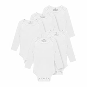 kindsgard Body trunder 5er-Pack langarm weiß