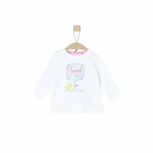 s.Oliver Girls Langarmshirt white