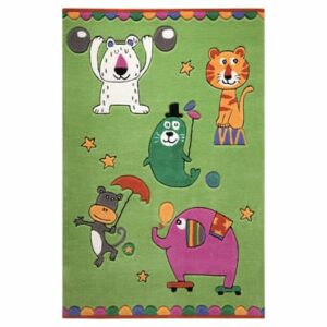 Smart Kids Kinderteppich Little Artists grün