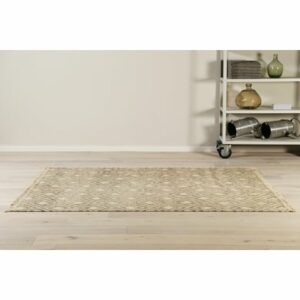 Green Looop Handweb-Teppich Lyon taupe beige