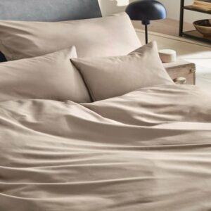 Giancasa Luxus Satin Bettwäsche Uni 255001-735 taupe