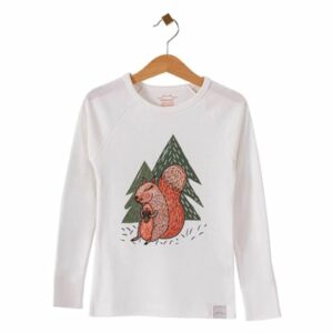 hibboux® Pyjama Shirt Lovely Squirrel Multicolor