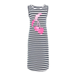 name it Girls Kleid Nkfvippa bright white Cherry-Print