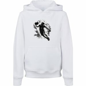 F4NT4STIC Hoodie Basketball Spieler weiß