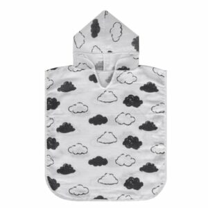 hibboux® Badeponcho Musselin Cloud Multicolor