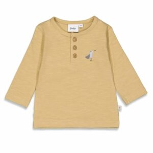 Feetje Langarmshirt Beach Days Sand Melange