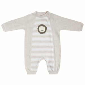 JACKY Schlafanzug LITTLE LION beige-melange/ringel