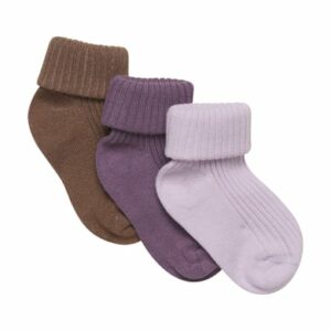 Minymo Babysocken 3er Pack Very Grape