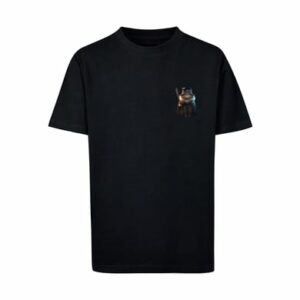 F4NT4STIC T-Shirt Wizard Cat UNISEX TEE schwarz