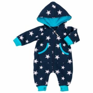 Baby Sweets Overall Lieblingsstücke Sterne blau schwarz türkis