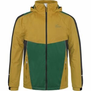 normani Kinder Regenjacke mit Fleecefutter Wasilla Gelb