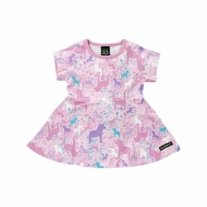 Villervalla Kleid Dala LGT Bloom rosa