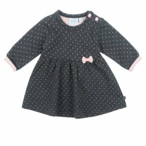 Feetje Kleid Dots anthrazit-melange