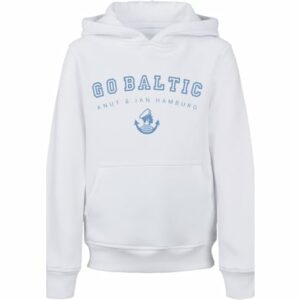 F4NT4STIC Hoodie Go Baltic Knut & Jan Hamburg weiß