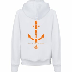 F4NT4STIC Hoodie North Anker Knut & Jan Hamburg weiß