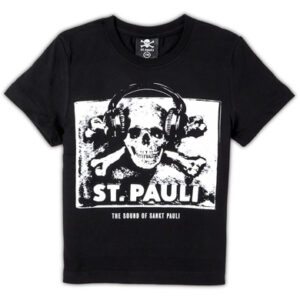 St. Pauli Kinder T-Shirt Anker schwarz