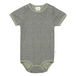 STACCATO Body 1/2 Arm soft olive gemustert