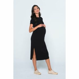 Cool Mama Umstandskleid Basic SCHWARZ