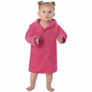 normani Kinder langarm Poncho (0-2 Jahre) Pichilemu Pink