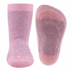 Ewers Stoppersocken Softstep Glitzer rosa