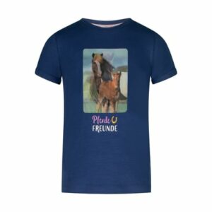 Pferde FREUNDE T-Shirt Pferdefreunde ink blue