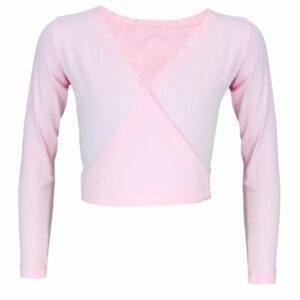 Aquarti Mädchen Ballett Bolero Langarm rosa