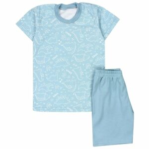 TupTam Kinder Jungen Pyjama Set Kurzarm 2-teilig Sommer mint